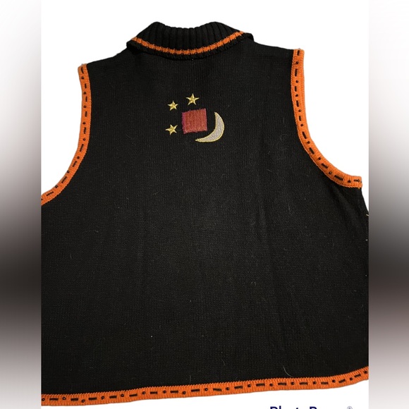 Studio BOO Halloween sweater vest size XL - Picture 4 of 4